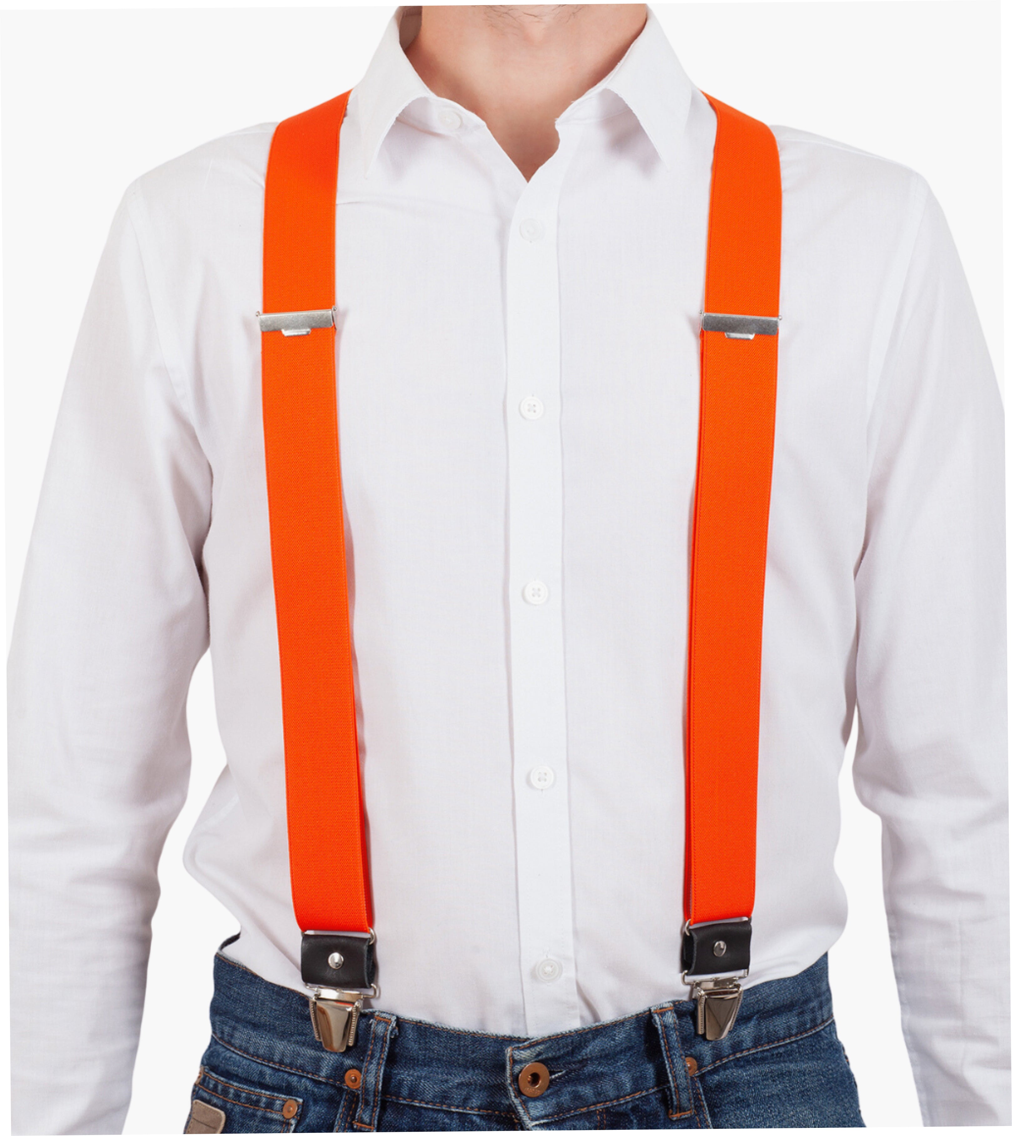 Bretelles Unies Finitions Cuir - Pierrot