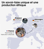 Bretelles à Carreaux Finitions Cuir - Pierrot