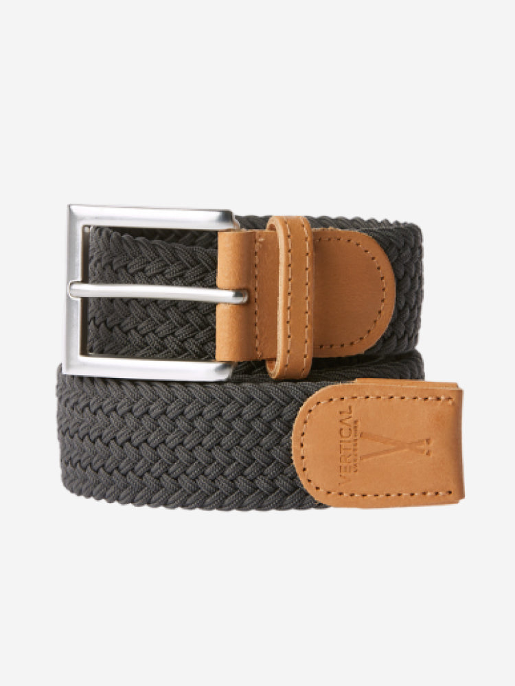 Ceinture Tressée Gris Anthracite Pierrot x Vertical - Pierrot