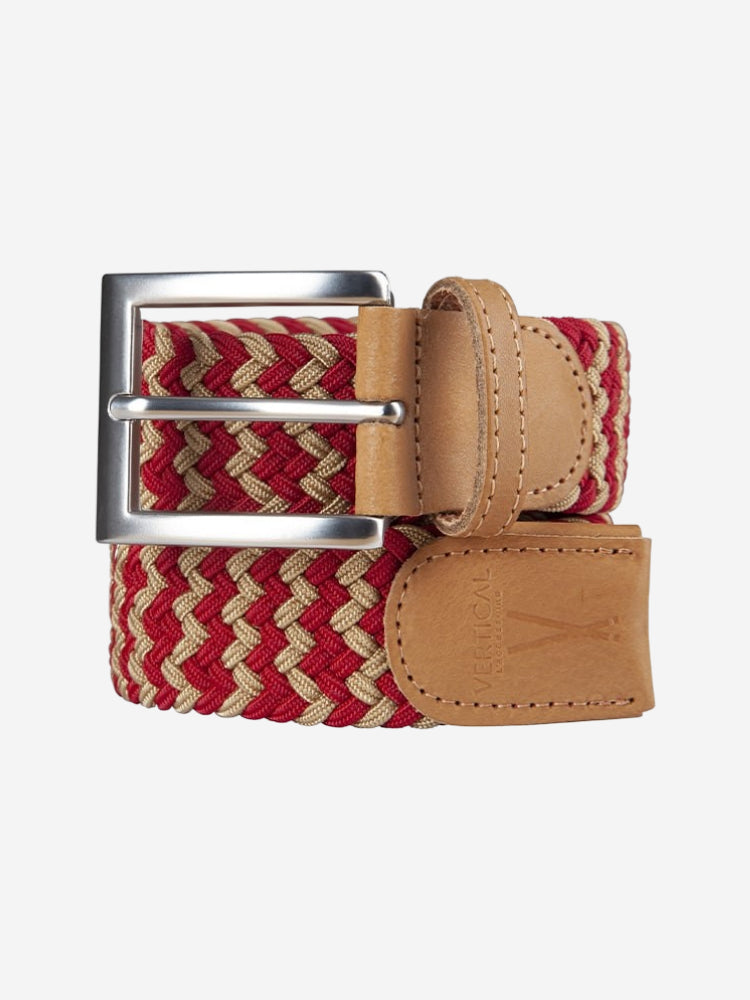 Ceinture Tressée Rouge et Jaune Pierrot x Vertical - Pierrot