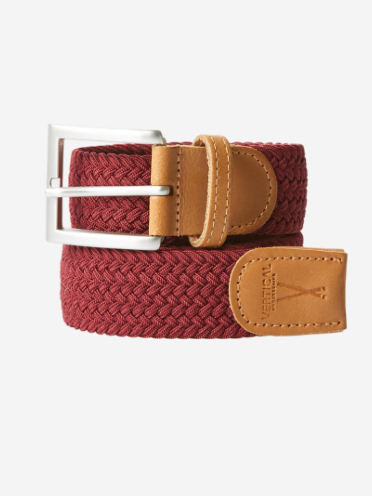 Ceinture Tressée Bordeaux Pierrot x Vertical - Pierrot
