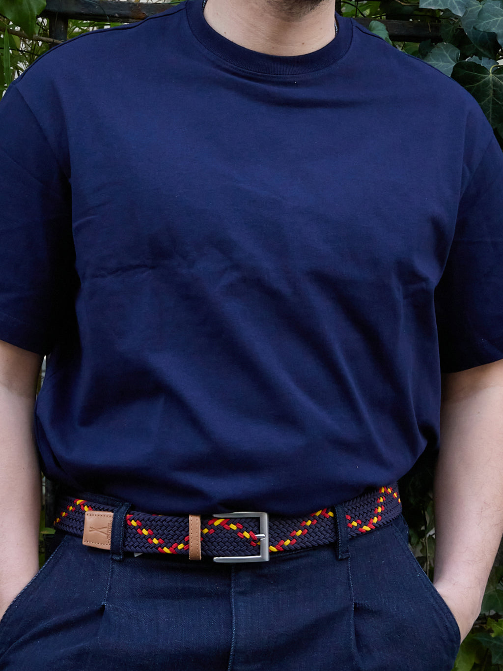 Ceinture Tressée Bleu Orange Jaune Pierrot x Vertical - Pierrot