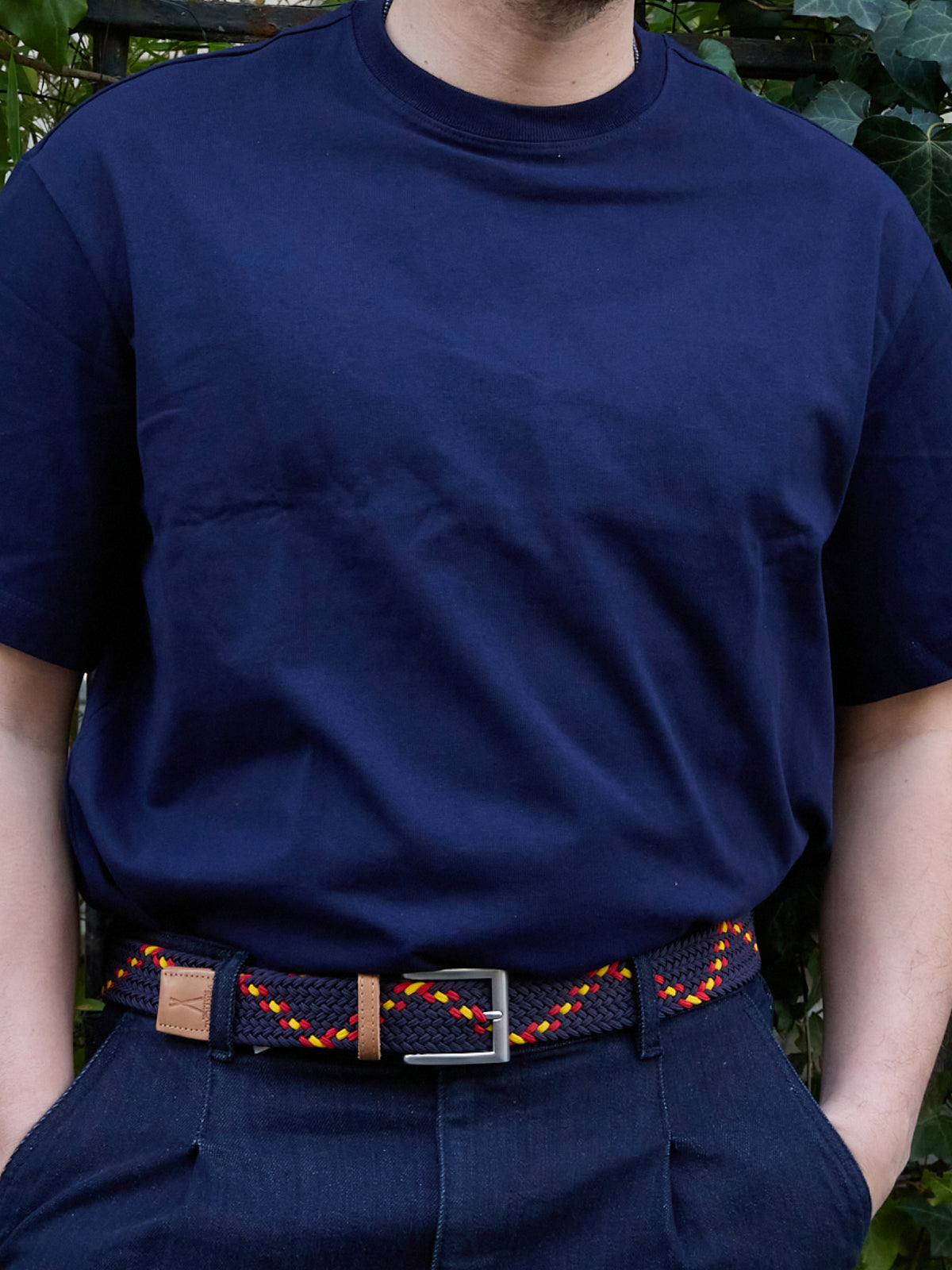 Ceinture Tressée Bleu Orange Jaune Pierrot x Vertical - Pierrot