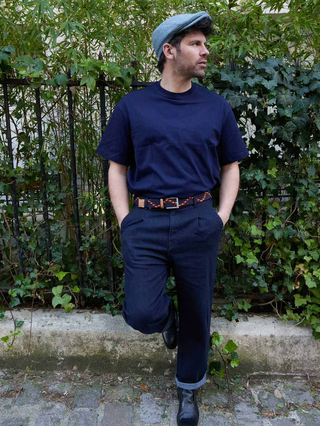 Ceinture Tressée Bleu Orange Jaune Pierrot x Vertical - Pierrot