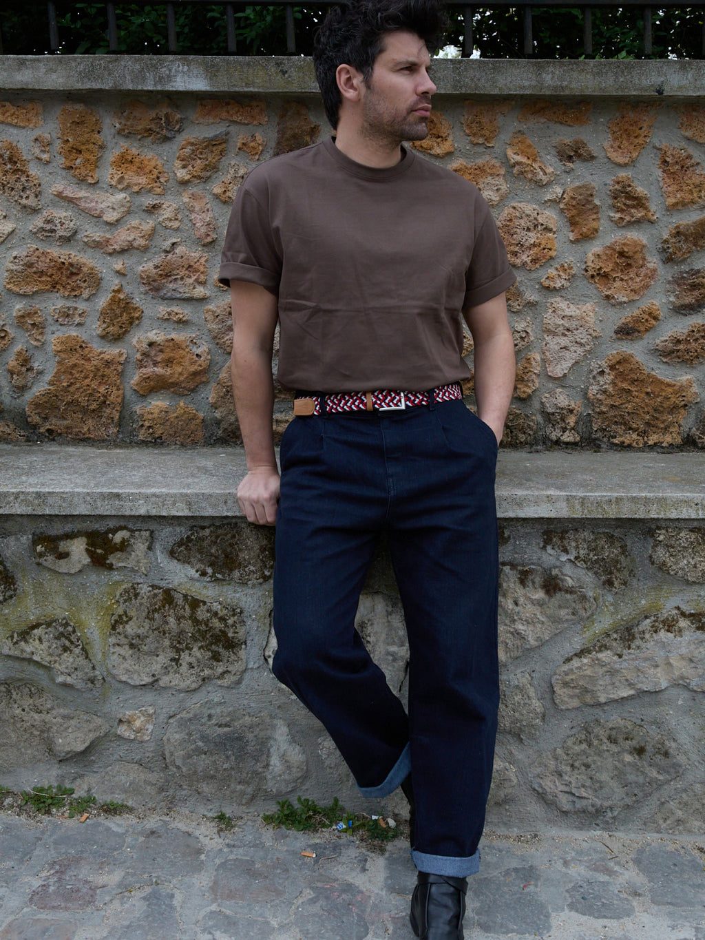 Ceinture Tressée Bleu Blanc Rouge Pierrot x Vertical - Pierrot