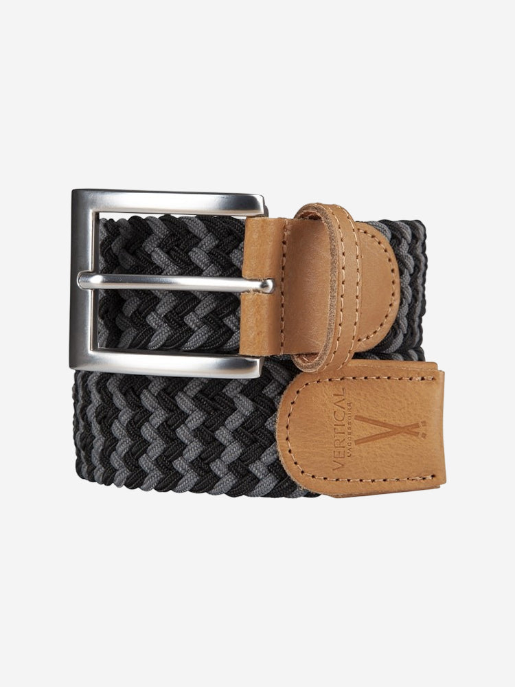 Ceinture Tressée Camaïeu de Gris Pierrot x Vertical - Pierrot
