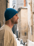 Bonnet en laine - Pierrot