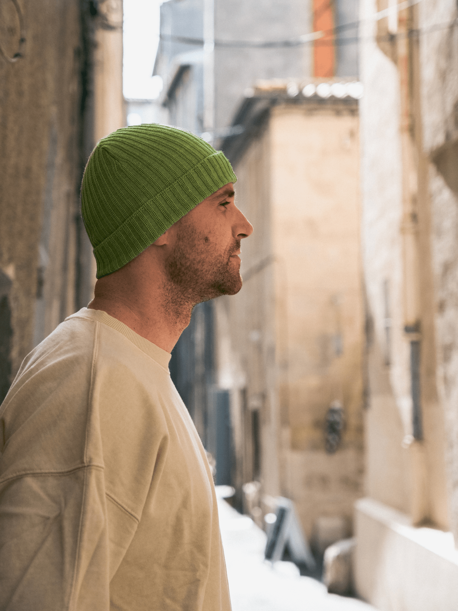 Bonnet en laine - Pierrot