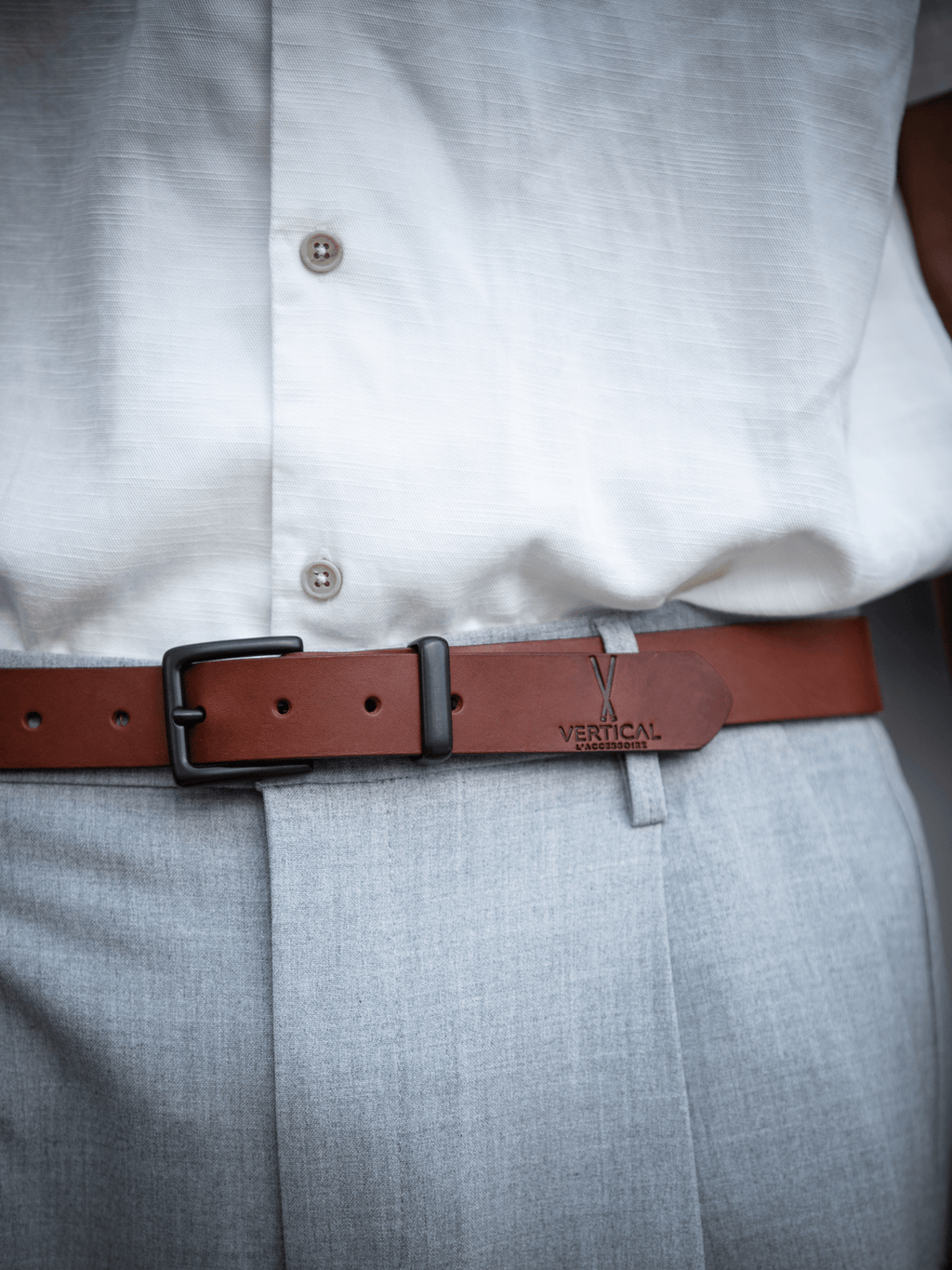 Boucle pour Ceinture en Cuir - Pierrot
