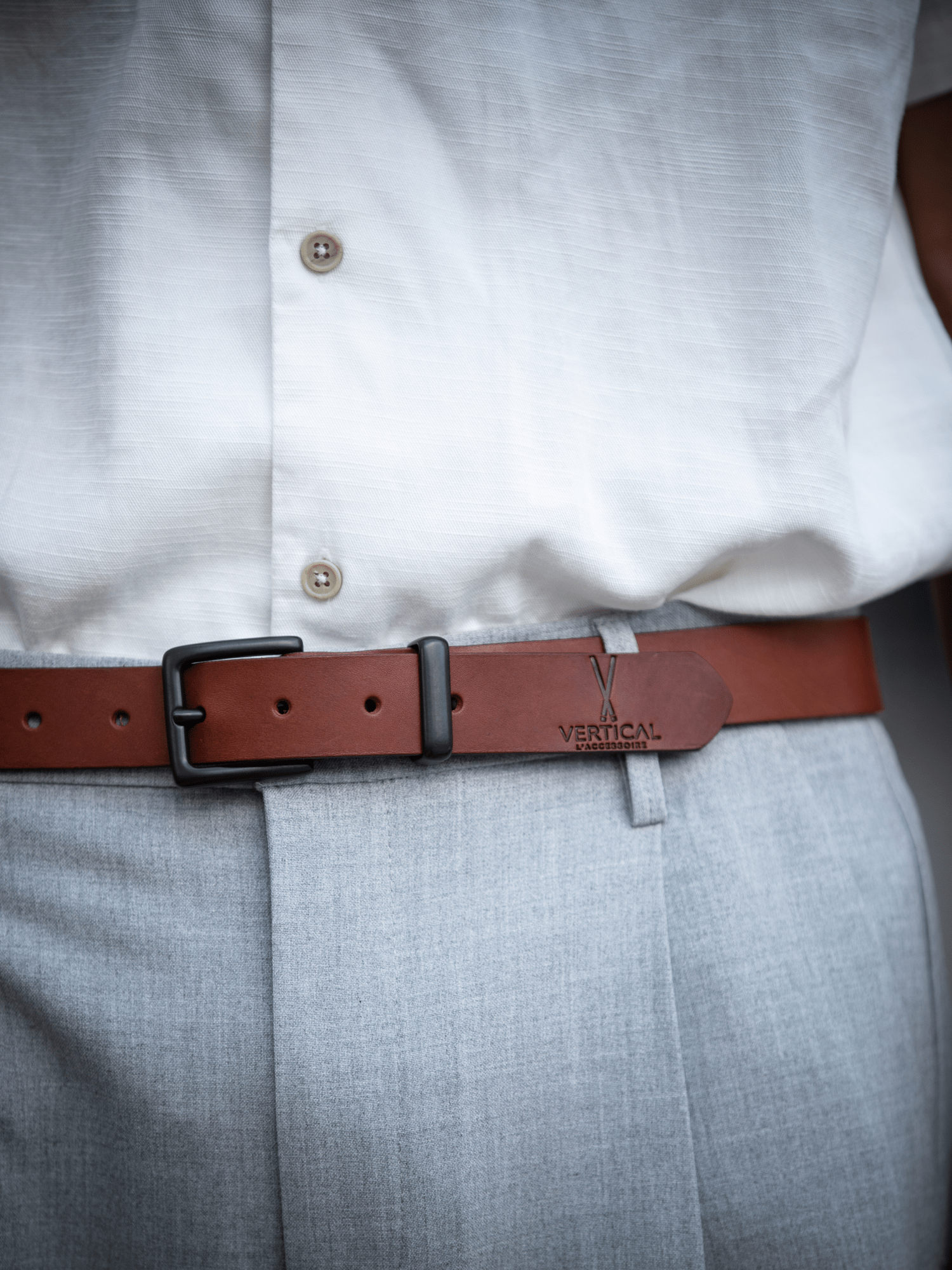 Boucle pour Ceinture en Cuir - Pierrot