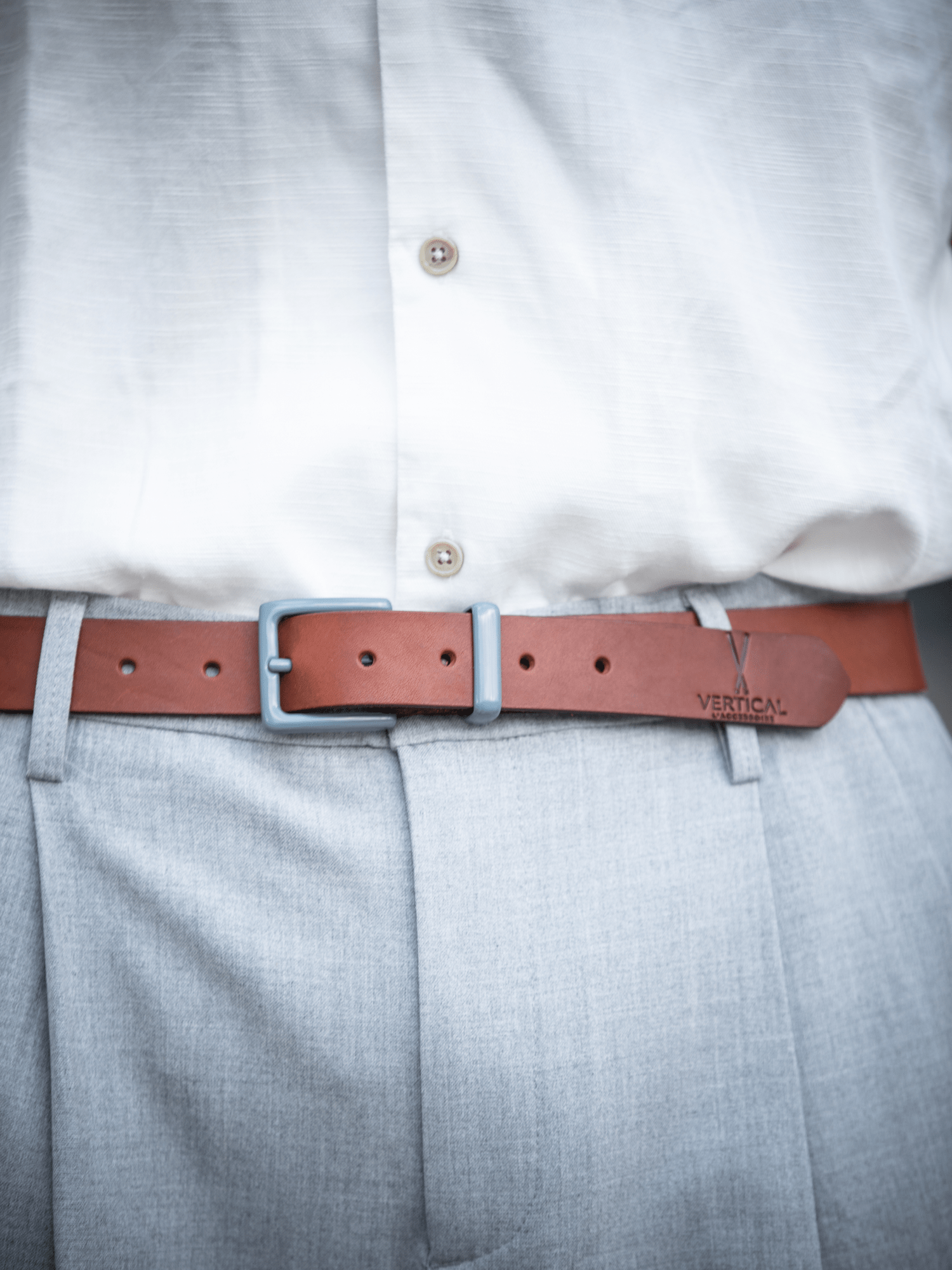 Boucles Colorées pour Ceintures en Cuir - Pierrot