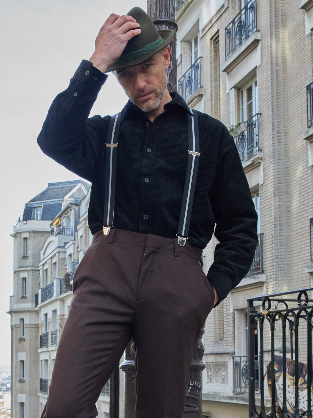 Bretelles à bandes - Pierrot