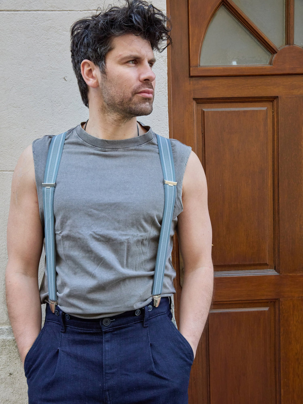 Bretelles à bandes - Pierrot