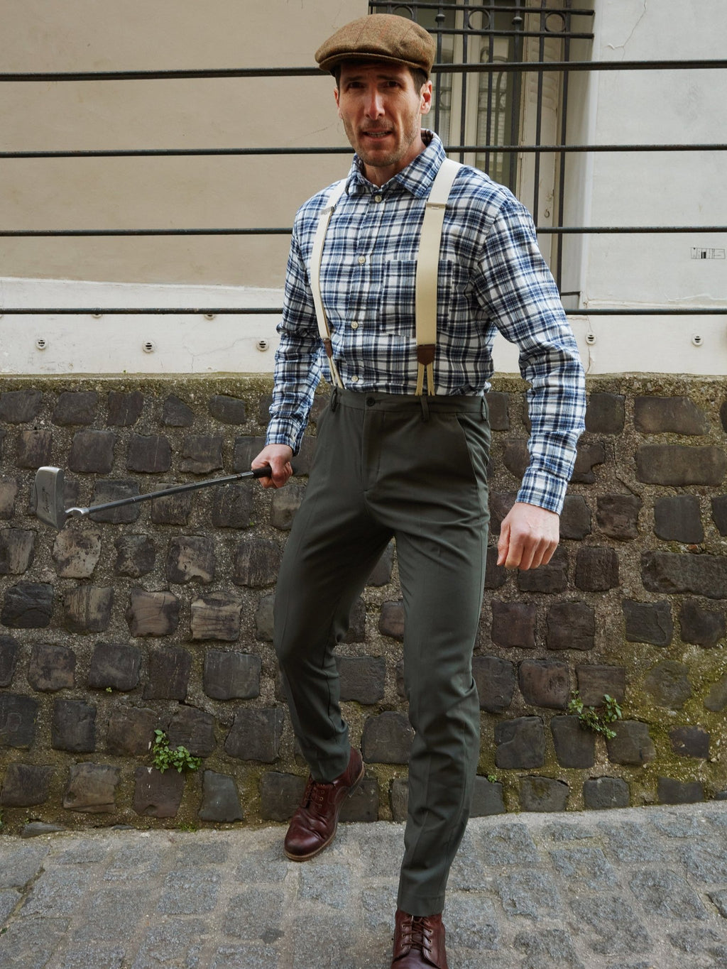 Bretelles à Boutons - Pierrot