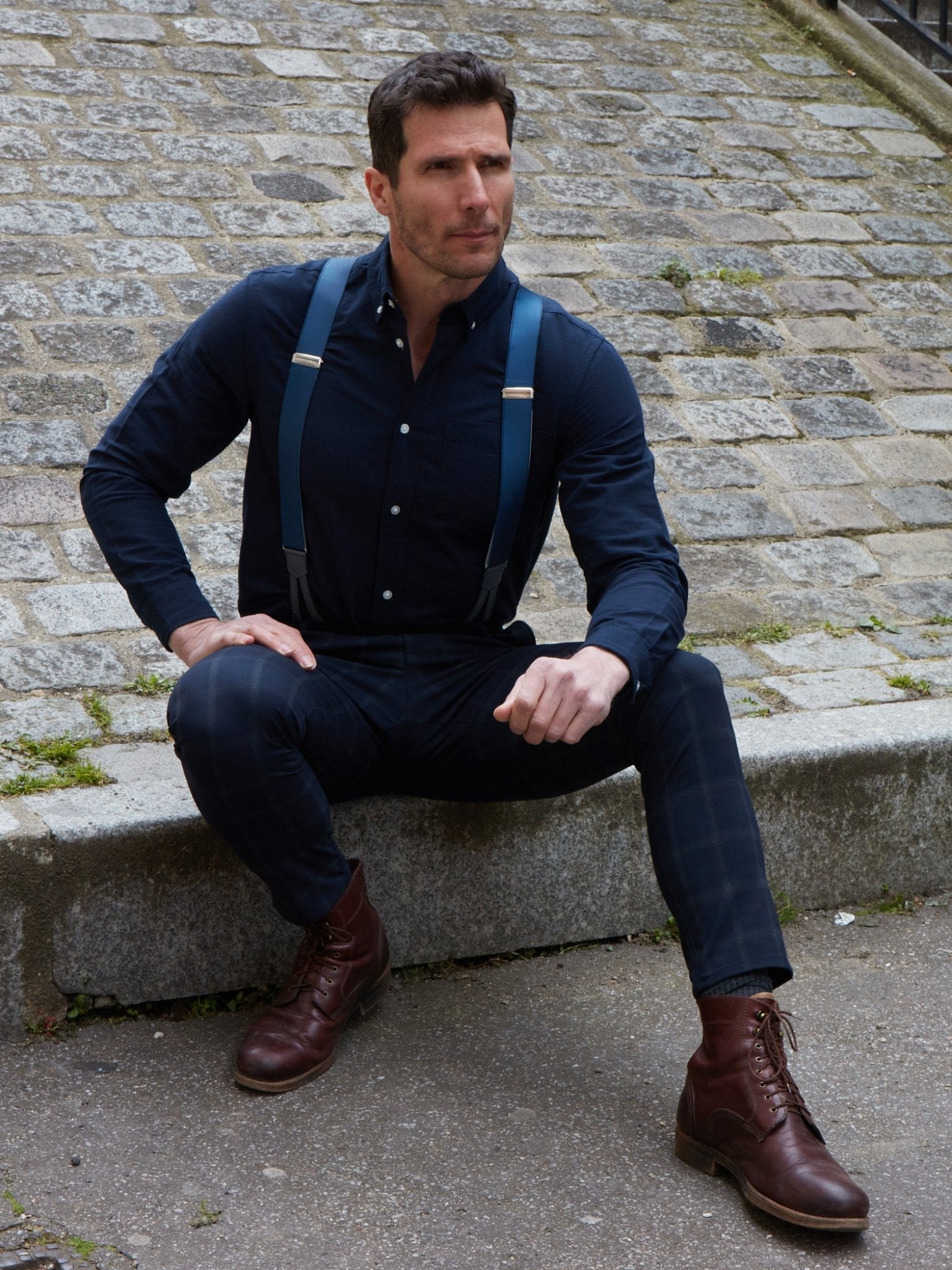 Bretelles à Boutons - Pierrot