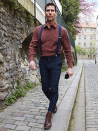 Bretelles à Carreaux Classiques - Pierrot