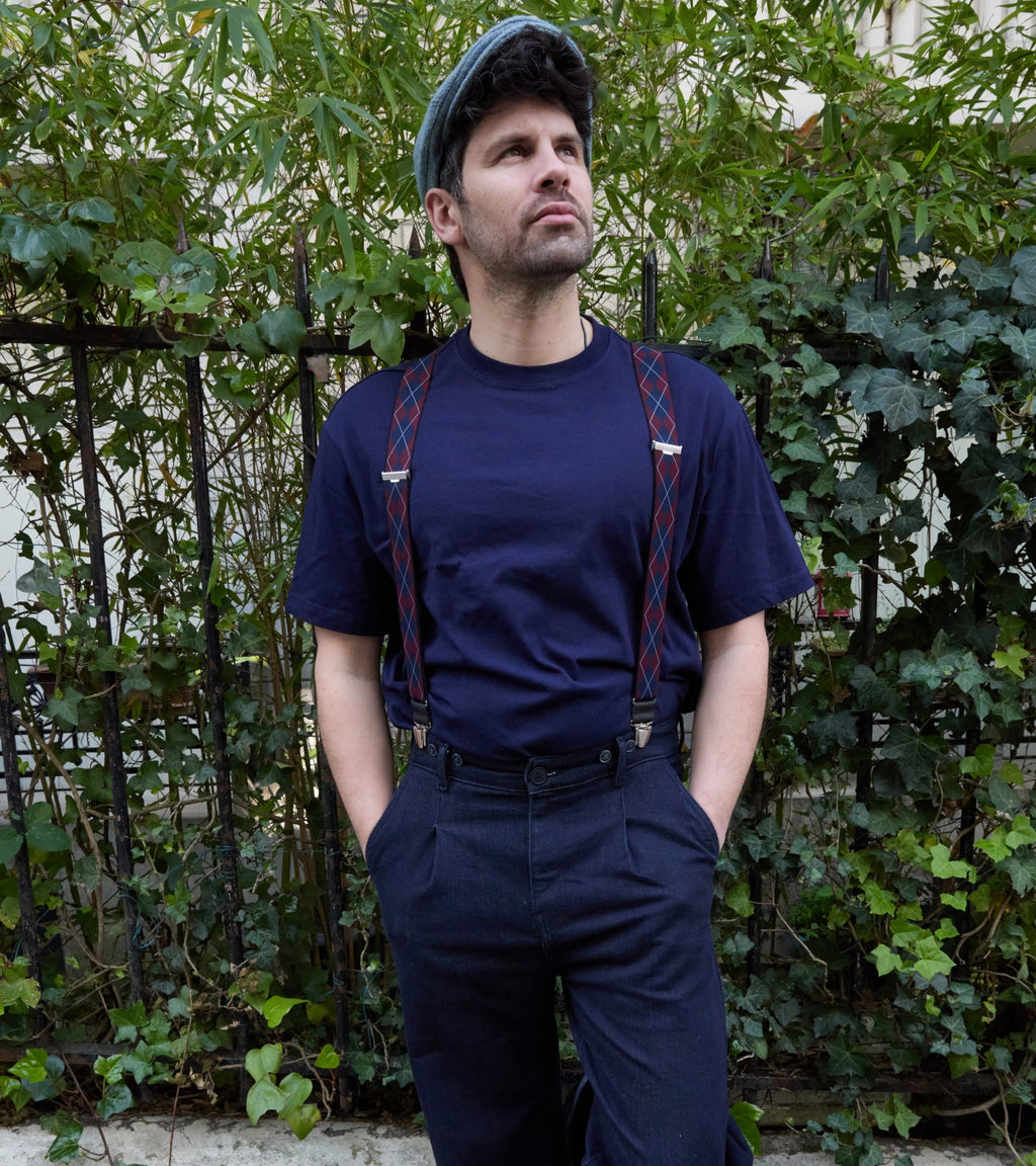 Bretelles à Carreaux Classiques - Pierrot