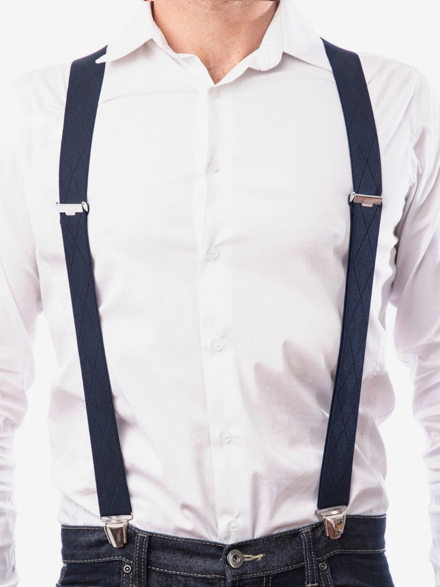 Bretelles à Carreaux Classiques - Pierrot