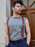 Bretelles à Carreaux Classiques - Pierrot