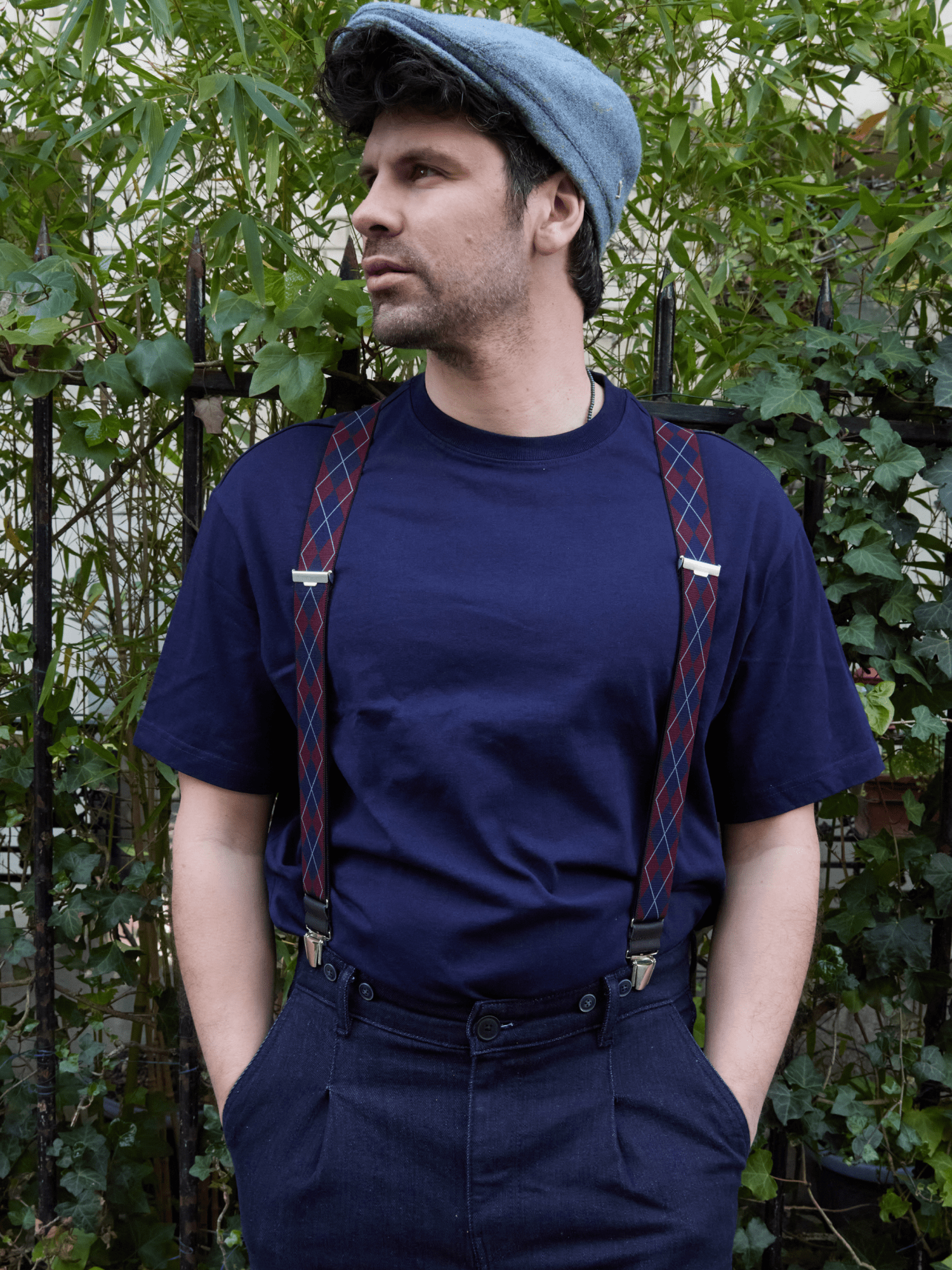 Bretelles à Carreaux Classiques - Pierrot