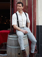 Bretelles à Carreaux Classiques - Pierrot