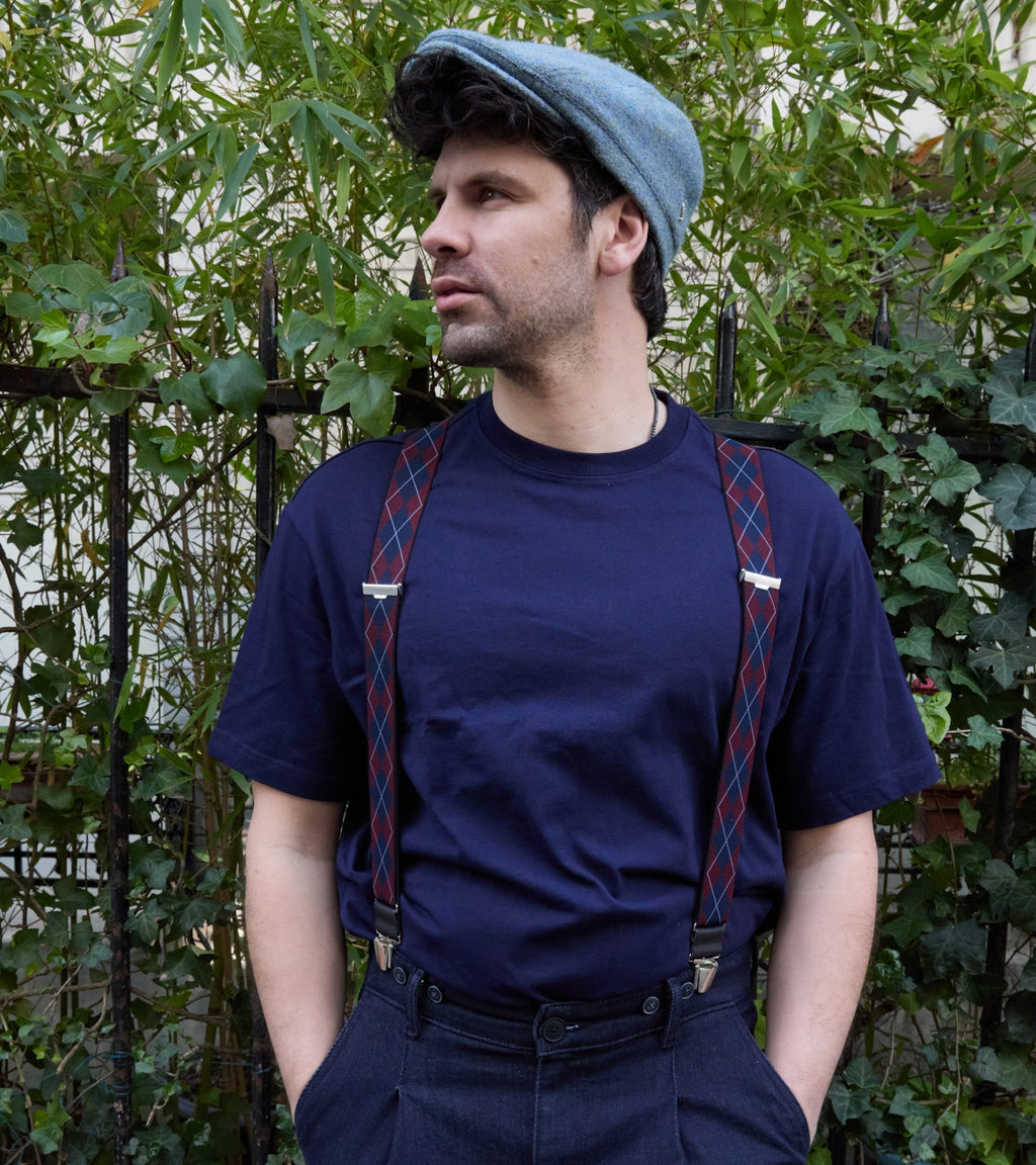 Bretelles à Carreaux Classiques - Pierrot