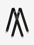 Bretelles à Carreaux Finitions Cuir - Pierrot