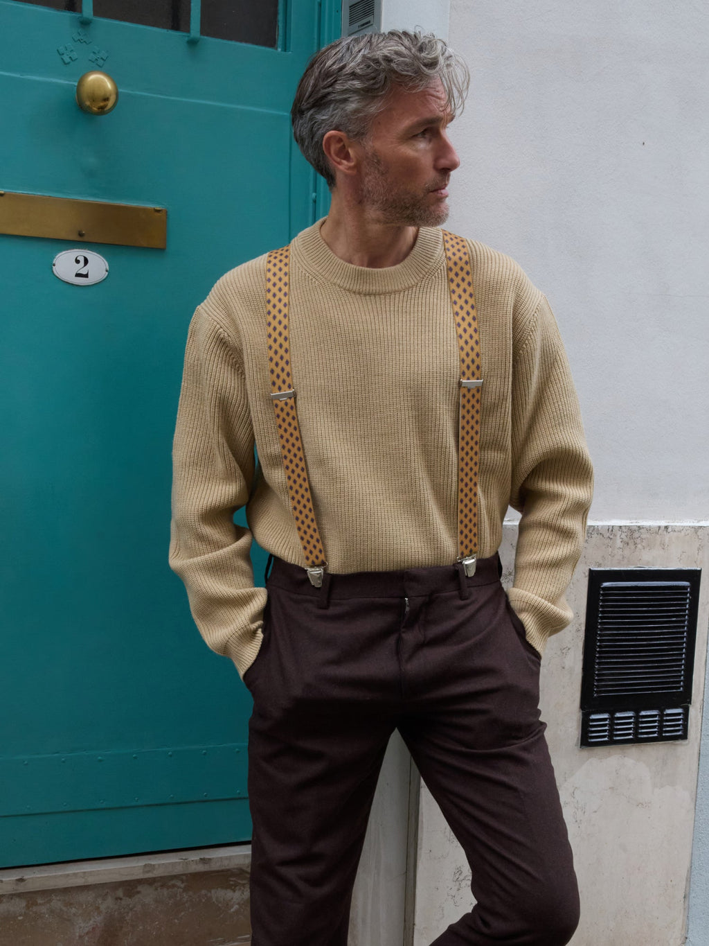 Bretelles à motifs - Pierrot