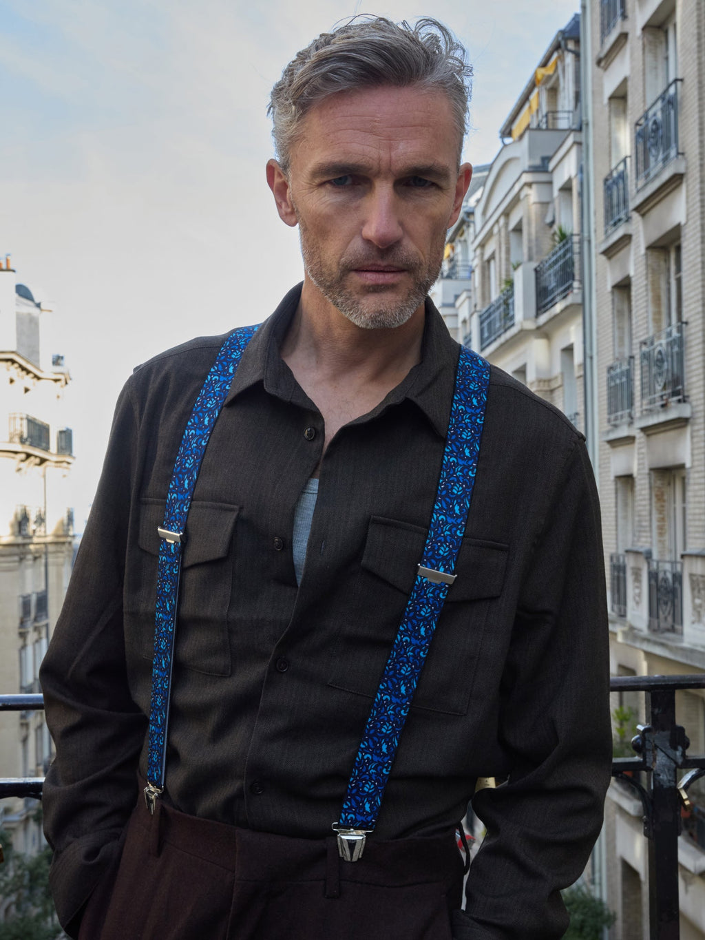 Bretelles à Motifs Classiques - Pierrot