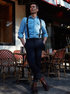 Bretelles à Motifs Classiques - Pierrot