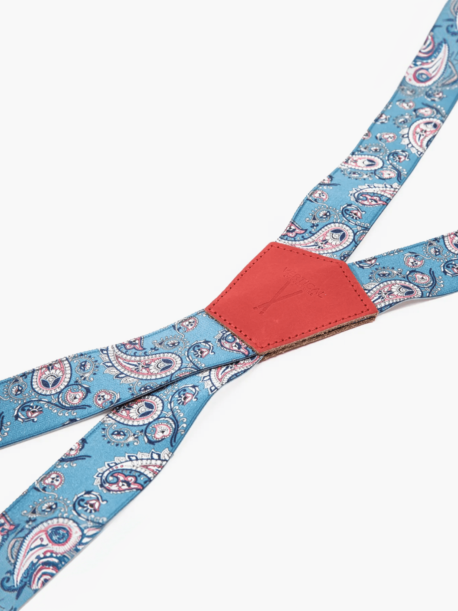 Bretelles à Motifs Finitions Cuir Vertical x Pierrot - Pierrot