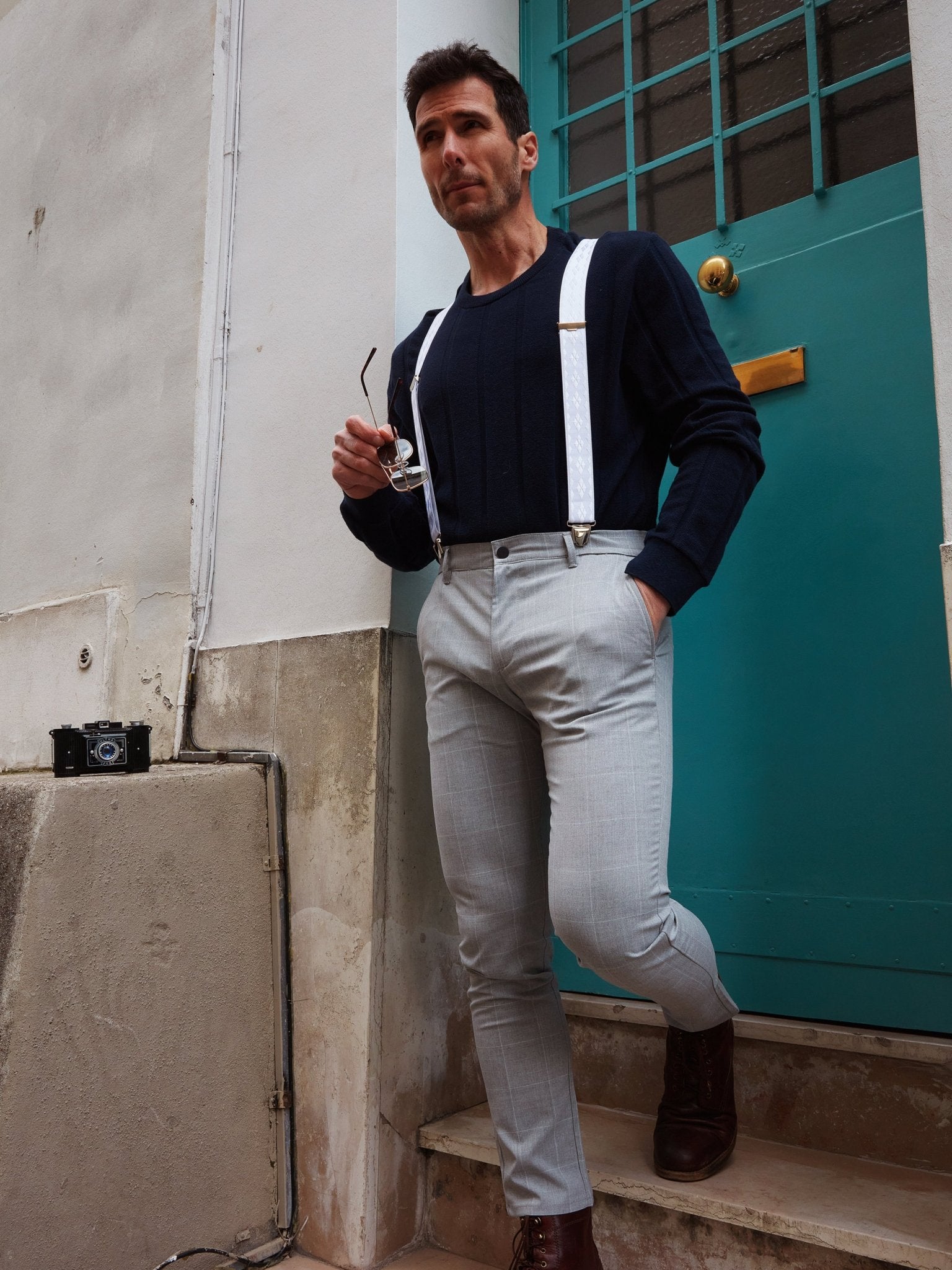 Bretelles à Motifs Rayonne - Pierrot