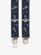 Bretelles à Motifs Rayonne - Pierrot