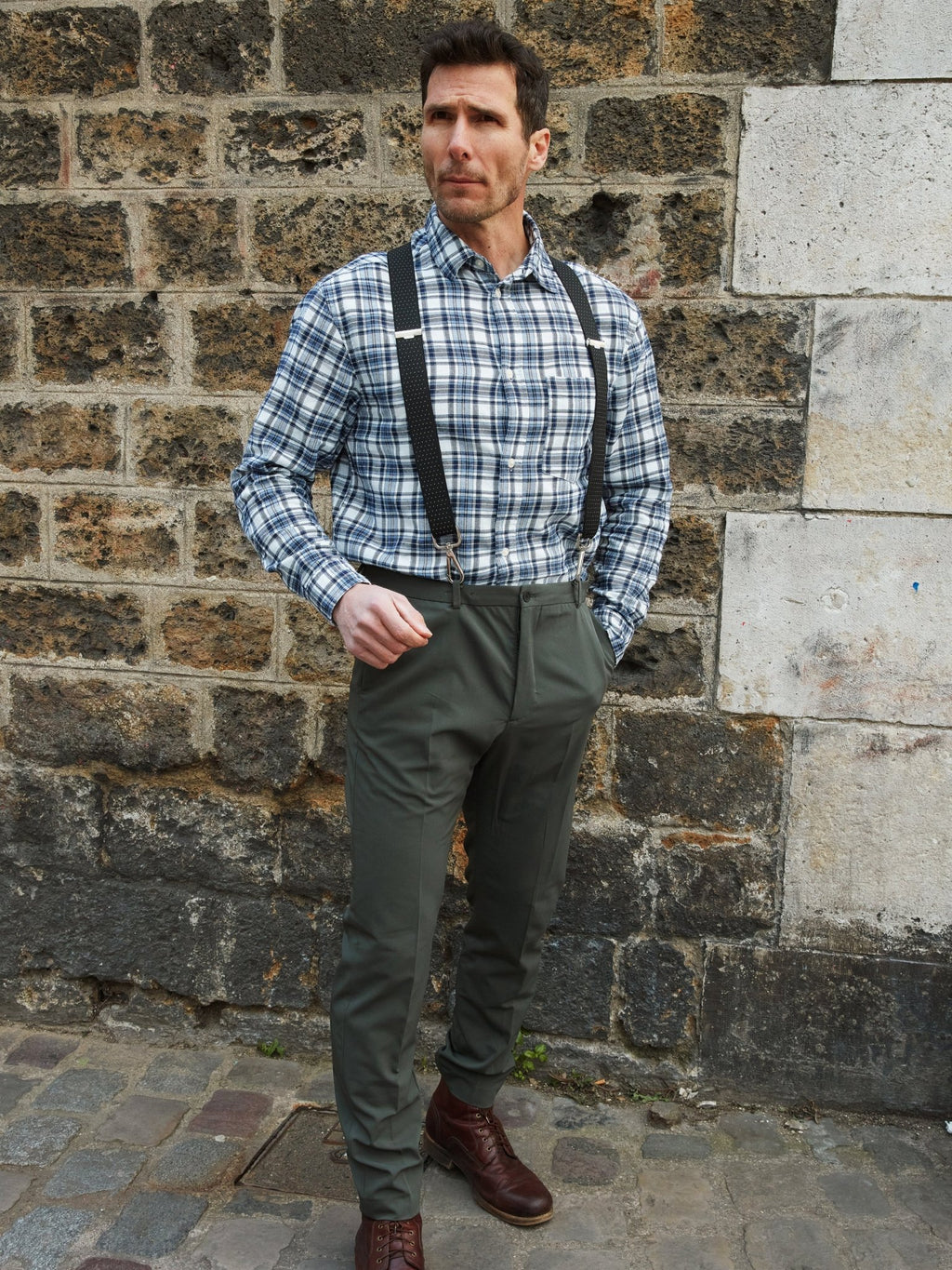 Bretelles à Mousqueton - Pierrot