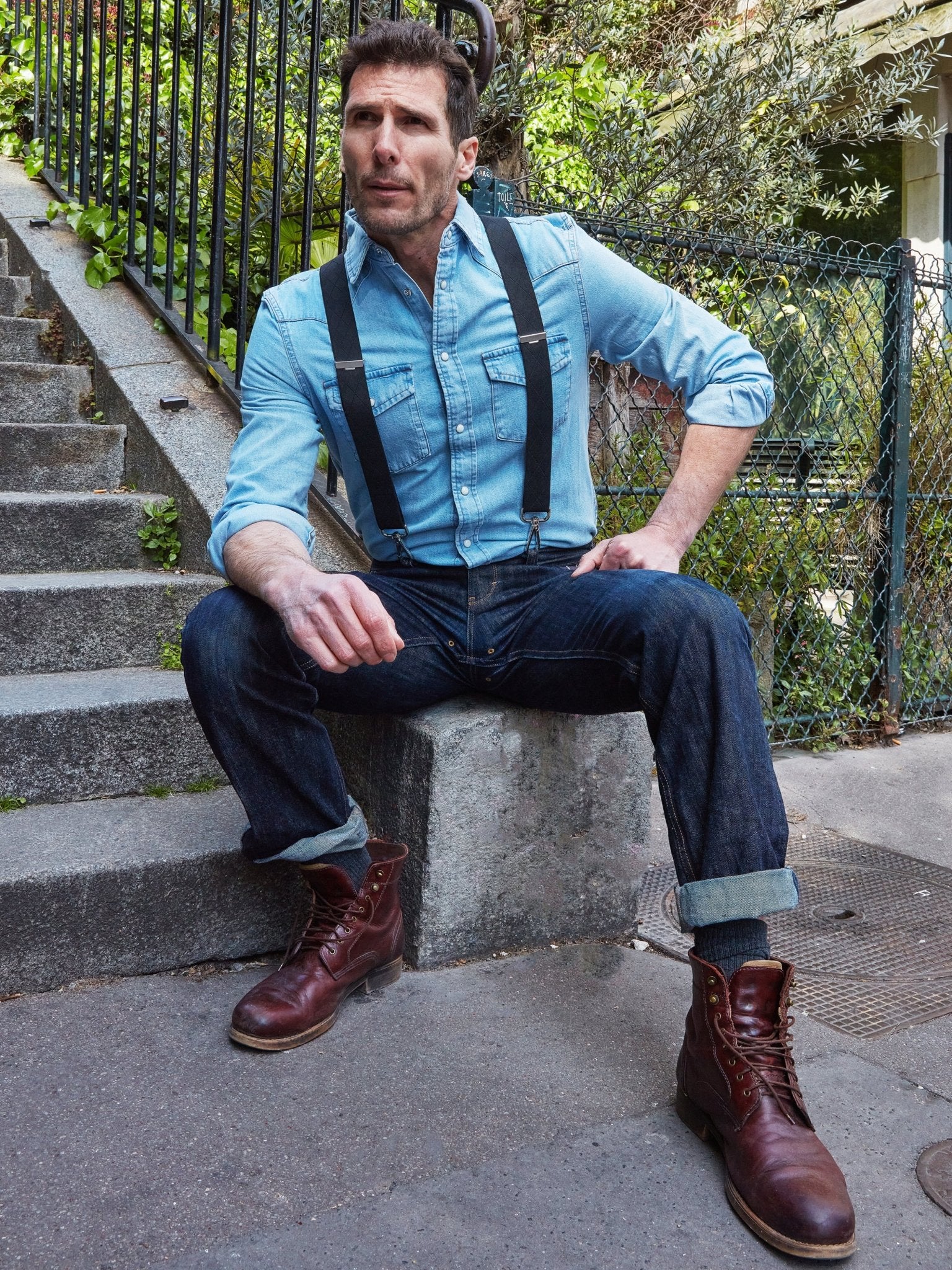 Bretelles à Mousqueton - Pierrot