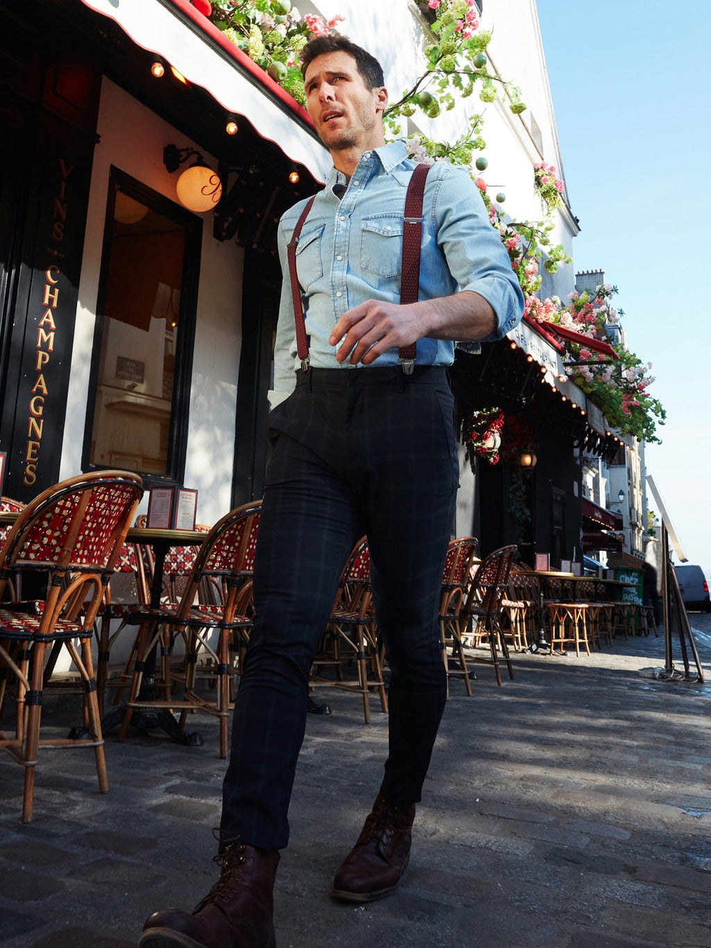 Bretelles à Pois Classiques - Pierrot