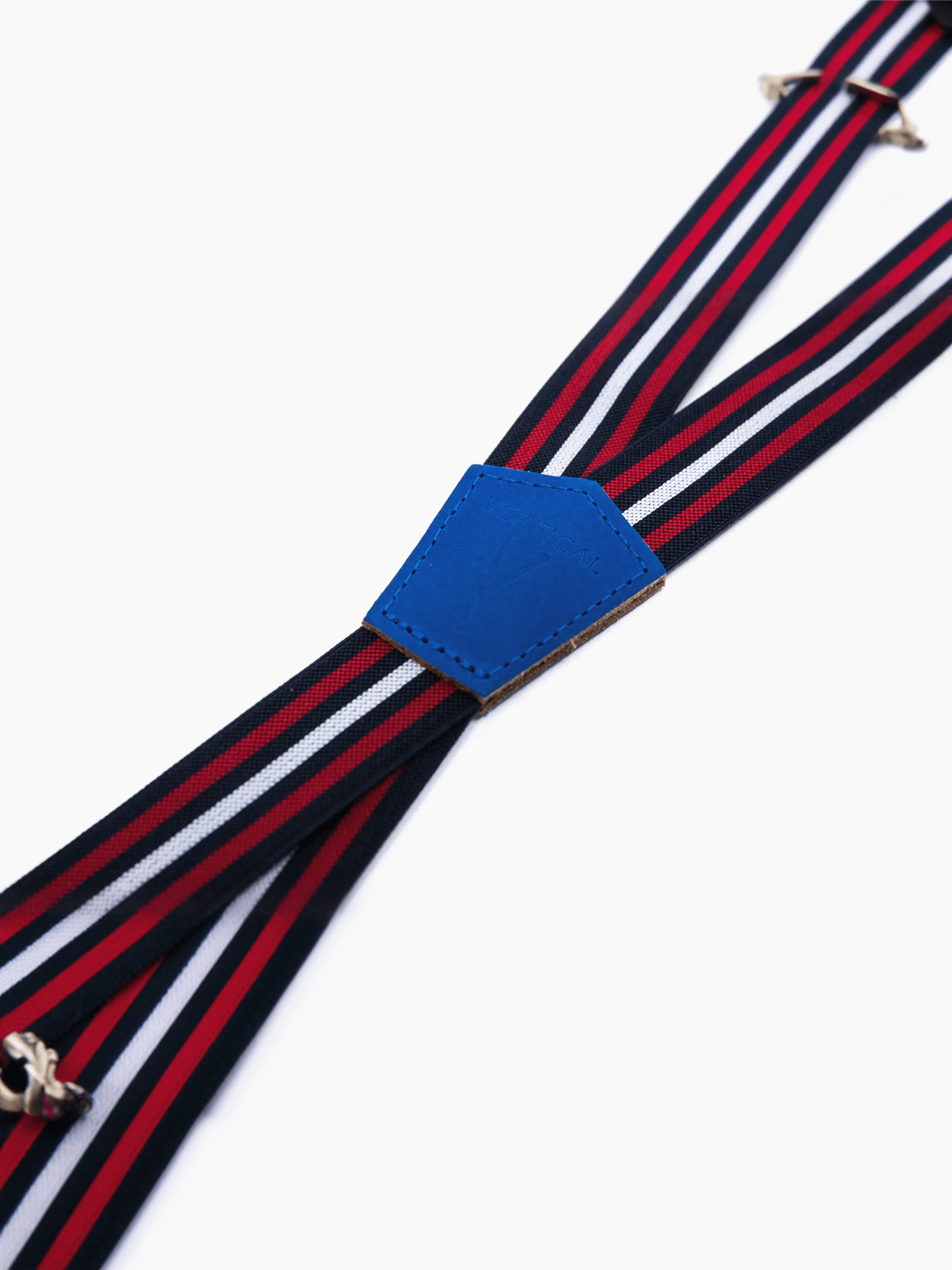 Bretelles Fines à Bandes Finitions Cuir Vertical x Pierrot - Pierrot