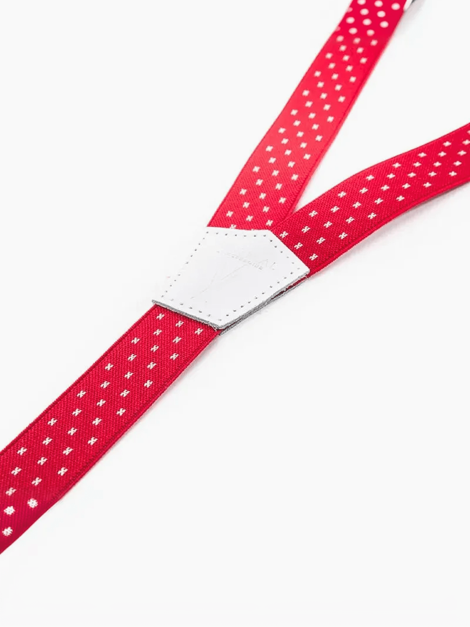 Bretelles Fines à Pois Finitions Cuir Vertical x Pierrot - Pierrot