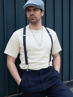 Bretelles Fines à Pois Finitions Cuir Vertical x Pierrot - Pierrot