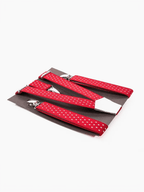 Bretelles Fines à Pois Finitions Cuir Vertical x Pierrot - Pierrot