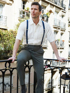 Bretelles Fines Unies - Pierrot