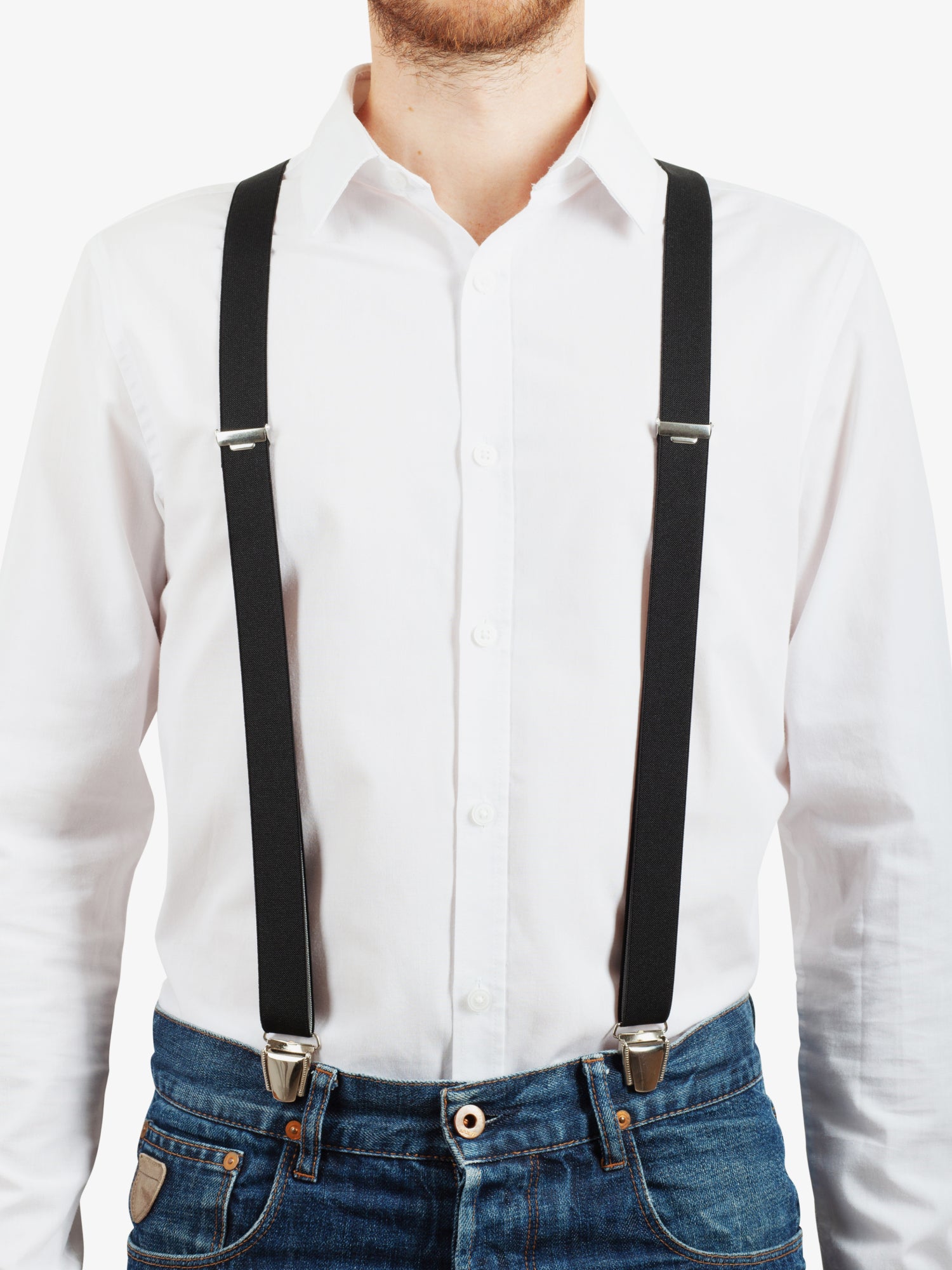 Bretelles Fines Unies - Pierrot