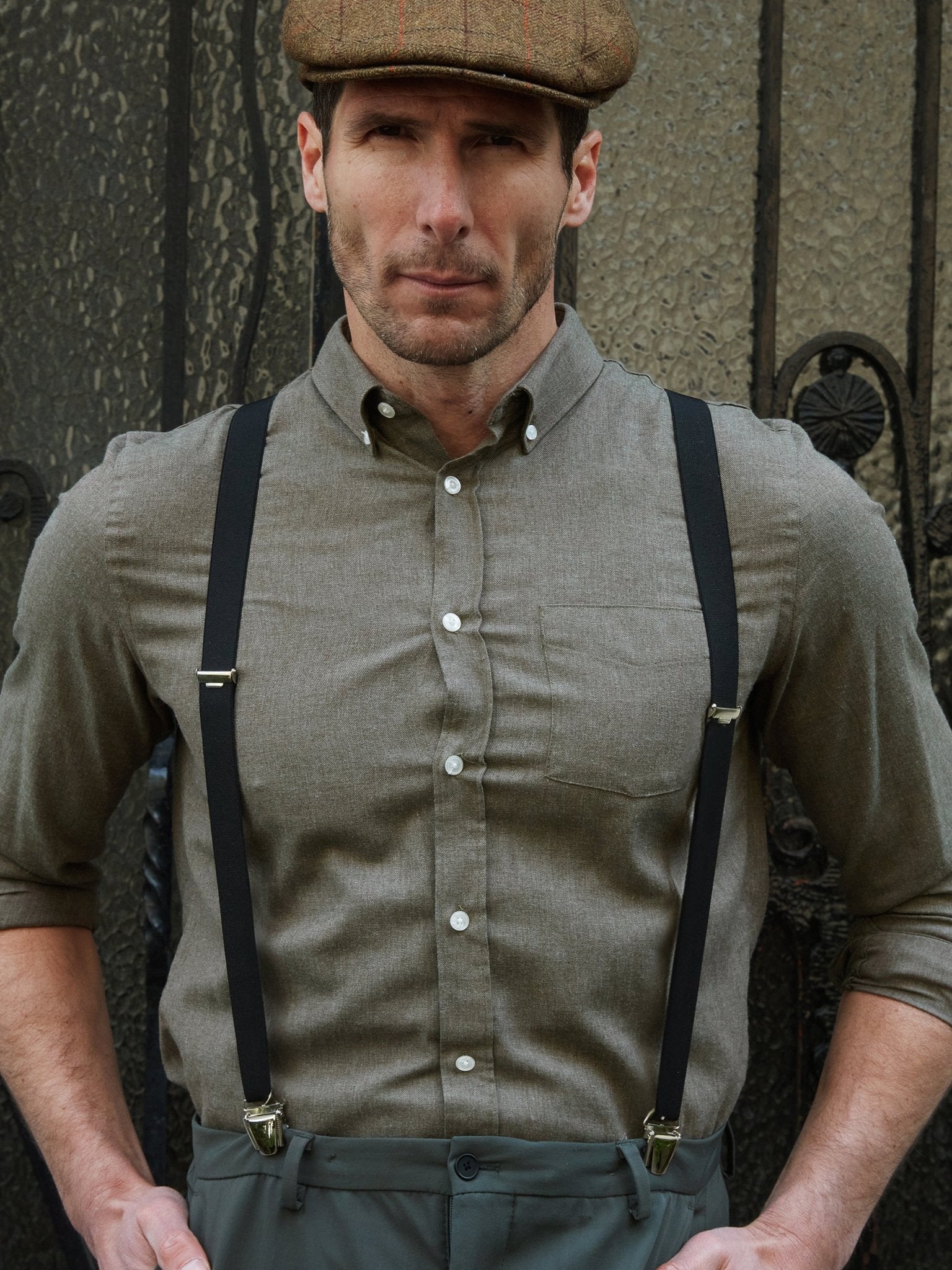 Bretelles Fines Unies - Pierrot