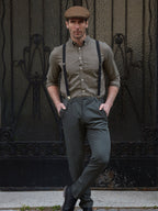 Bretelles Fines Unies - Pierrot