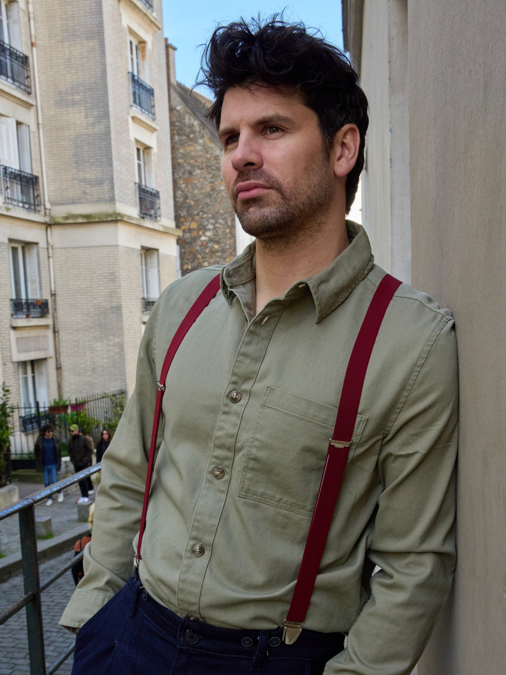 Bretelles Fines Unies - Pierrot