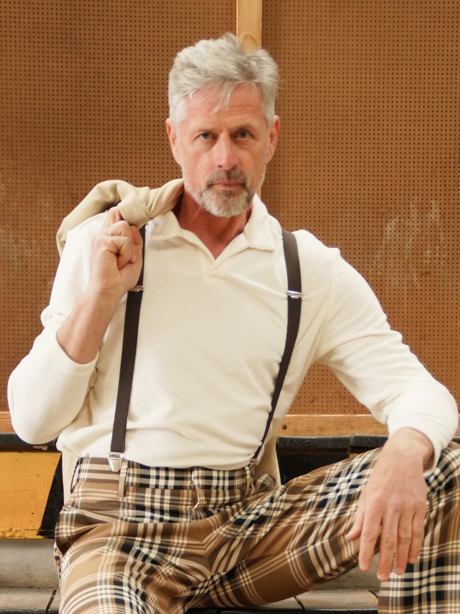 Bretelles Fines Unies - Pierrot