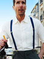 Bretelles Fines Unies - Pierrot