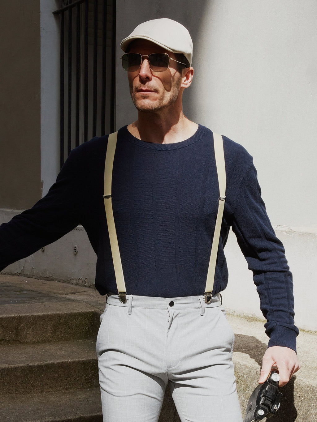 Bretelles Fines Unies - Pierrot