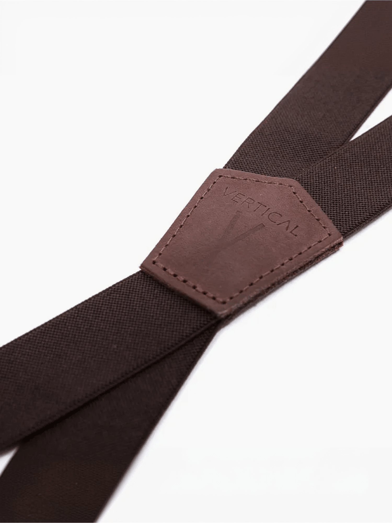 Bretelles Fines Unies Finitions Cuir Vertical x Pierrot - Pierrot