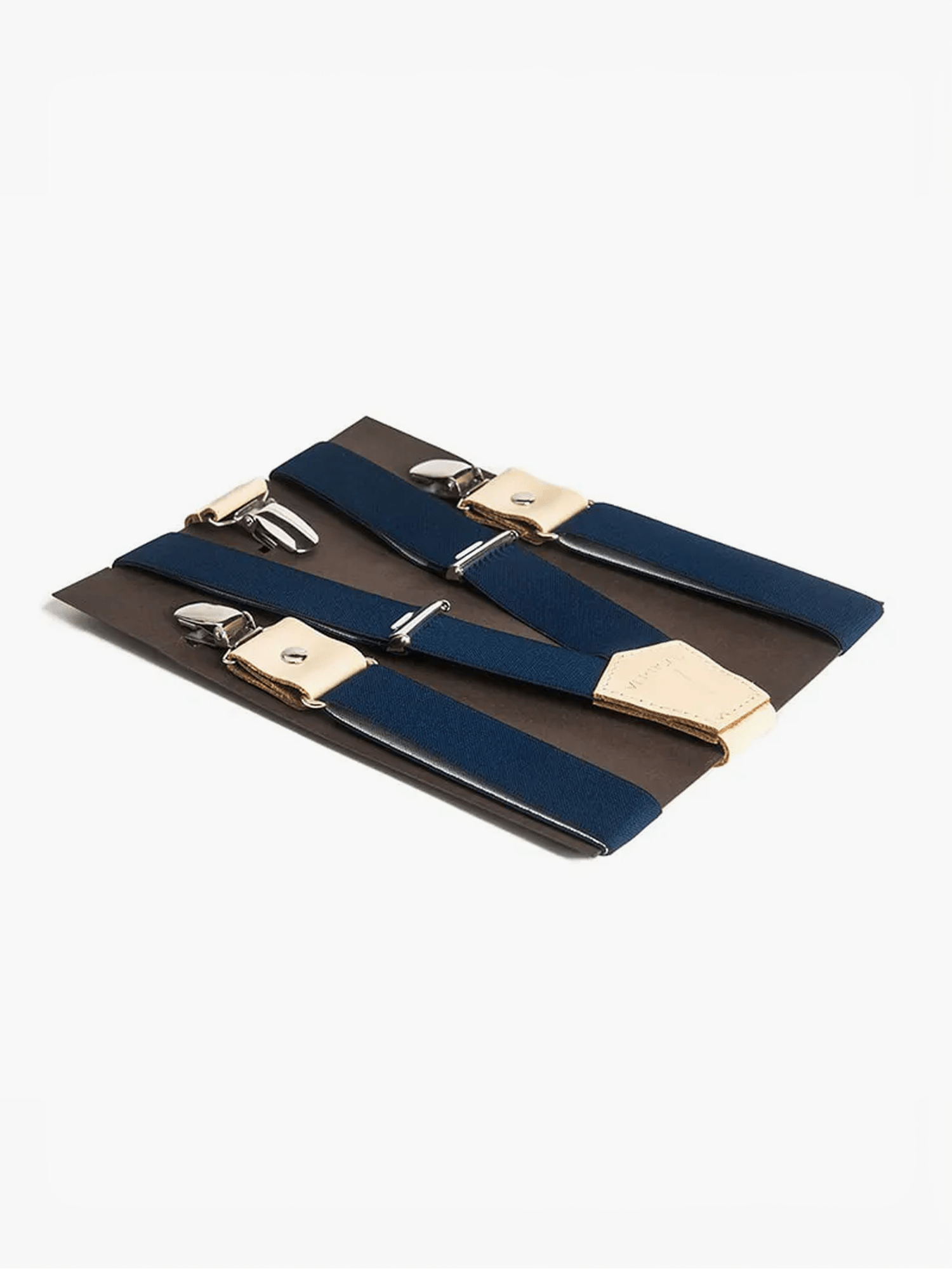 Bretelles Fines Unies Finitions Cuir Vertical x Pierrot - Pierrot